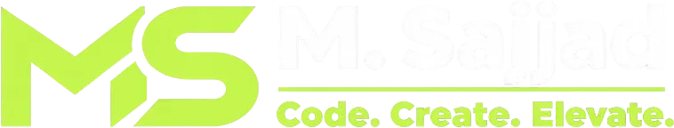 M. Sajjad Logo