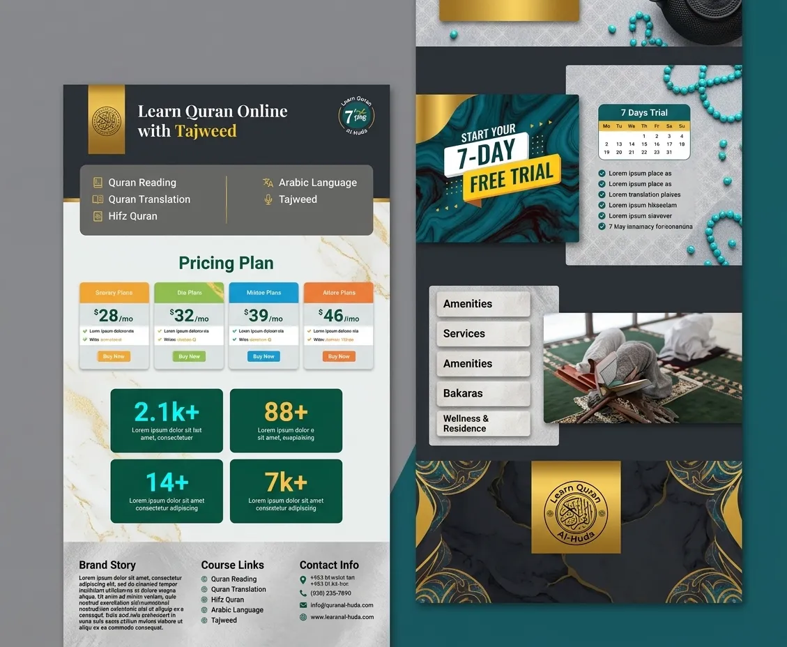 Al Huda Quran Academy Website