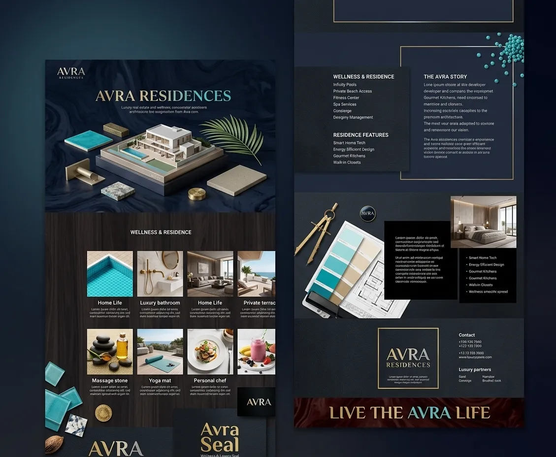 AVRA Luxury Property Website