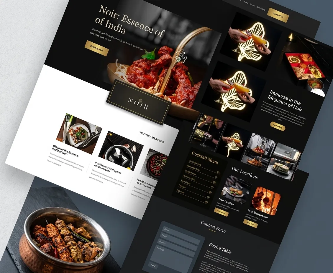 Noir Restaurants Dining Experience