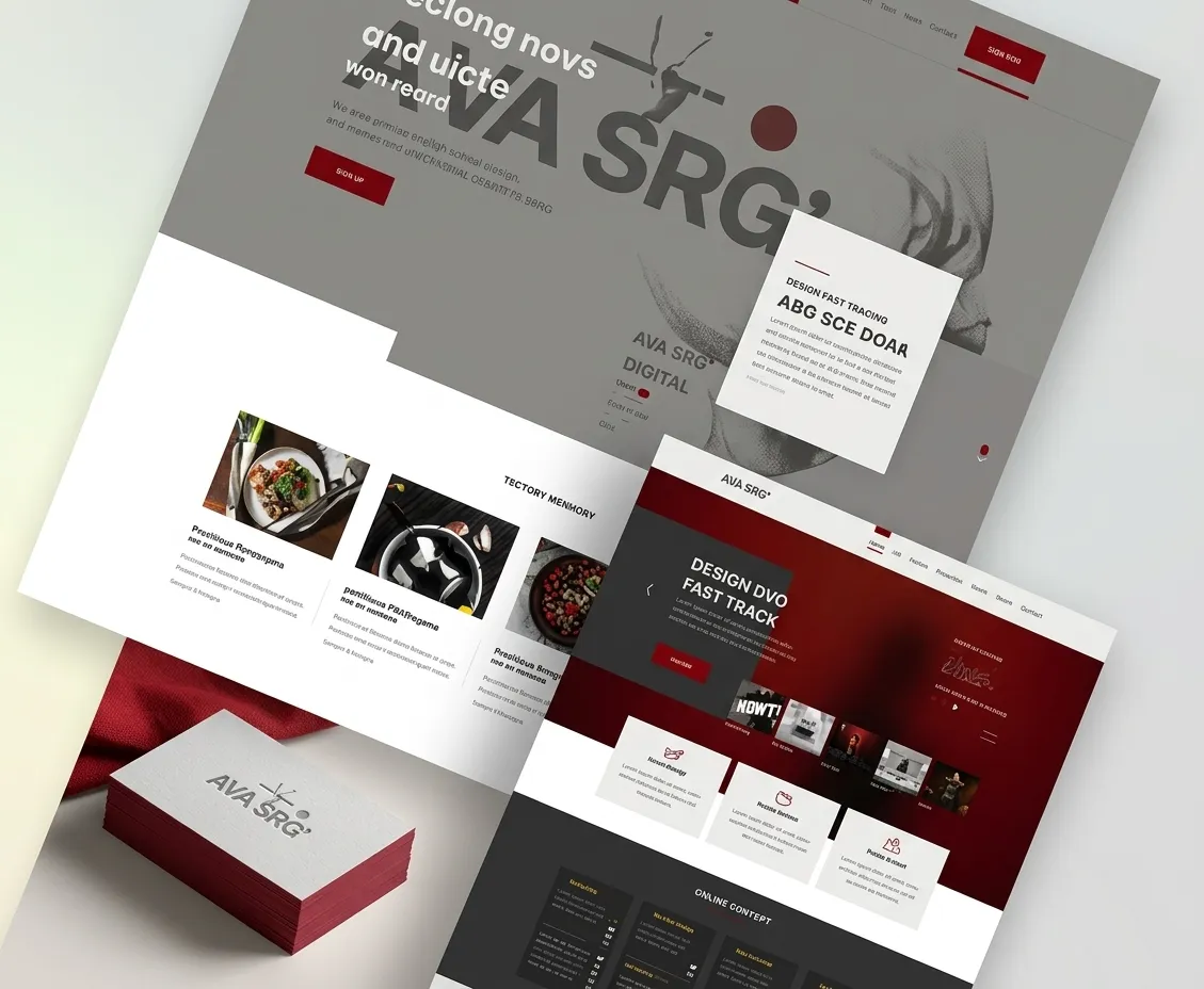 AVA SRG Digital Design Education Website