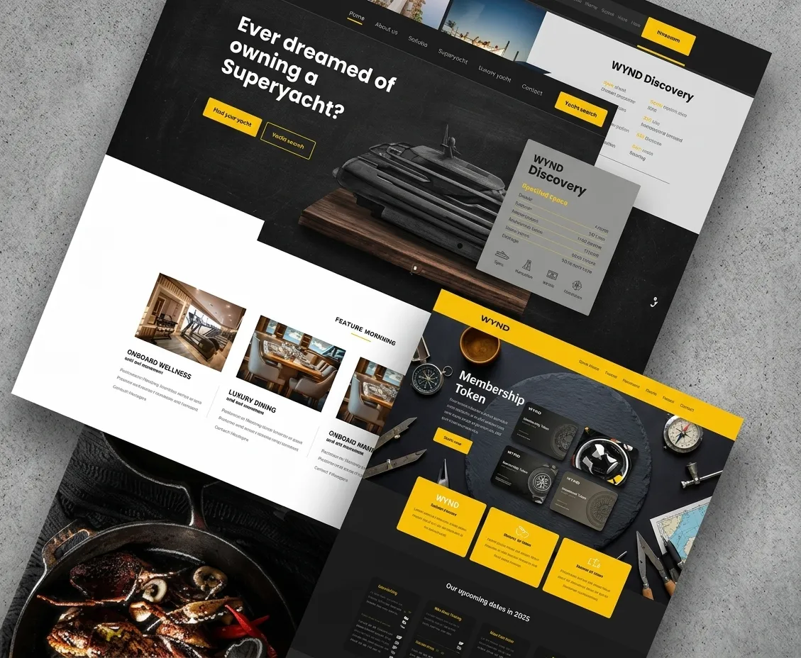 WYND Modern Lifestyle Website