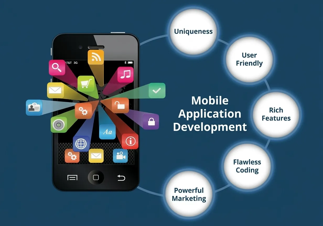 Mobile app UI UX and development