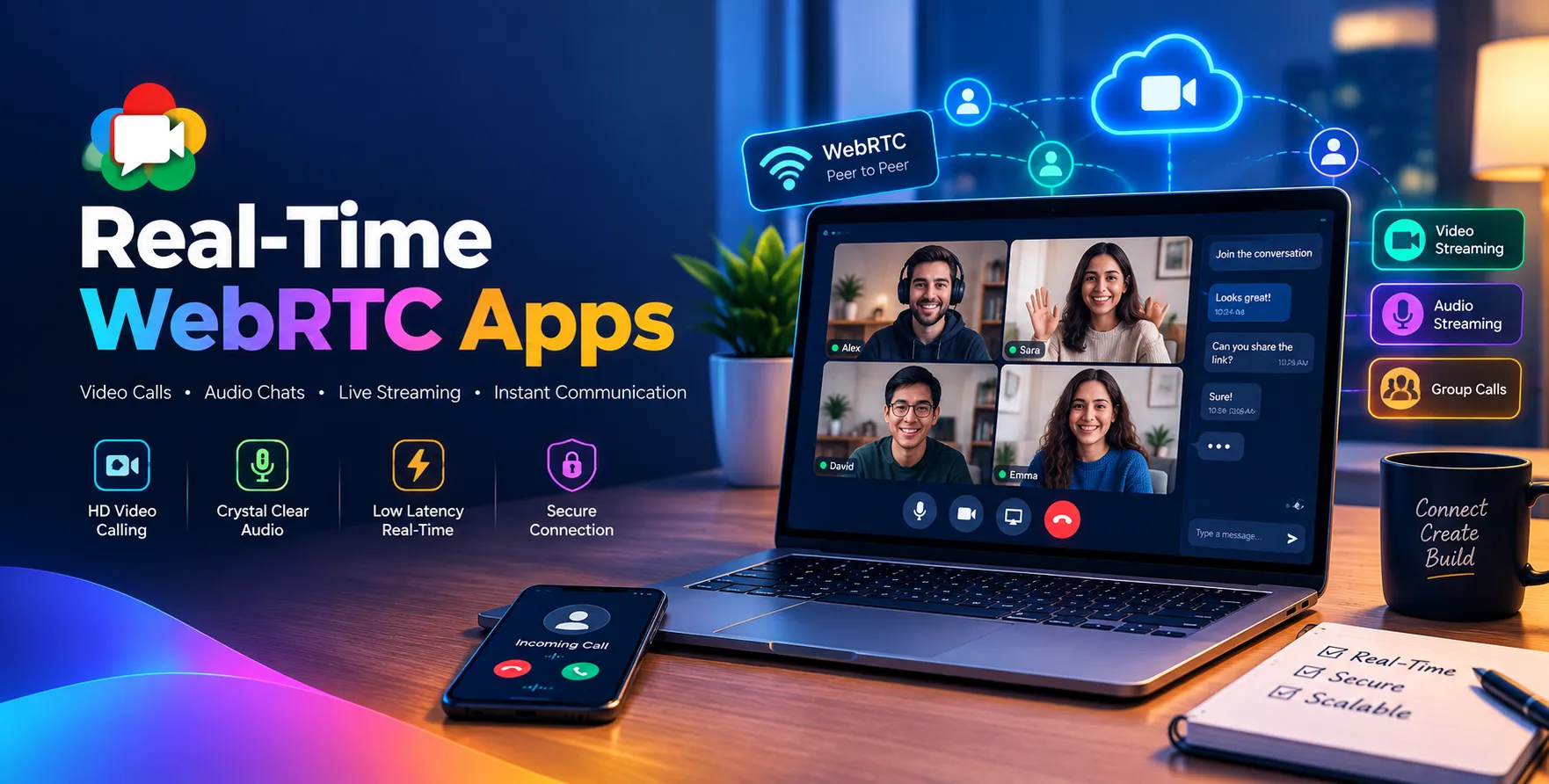 Real-Time WebRTC App Development Services