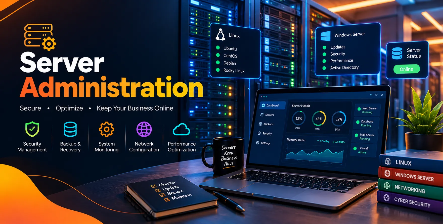 Professional Server Administration Services